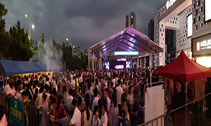 居然之家安徽分公司六安店8月搞事，首屆萬(wàn)人電音狂歡節(jié)圓滿舉行！