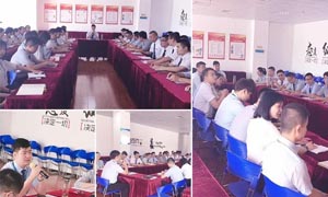 居然之家襄陽(yáng)店2019年上半年工作總結(jié)會(huì)暨第三季度員工生日會(huì)圓滿召開(kāi)！